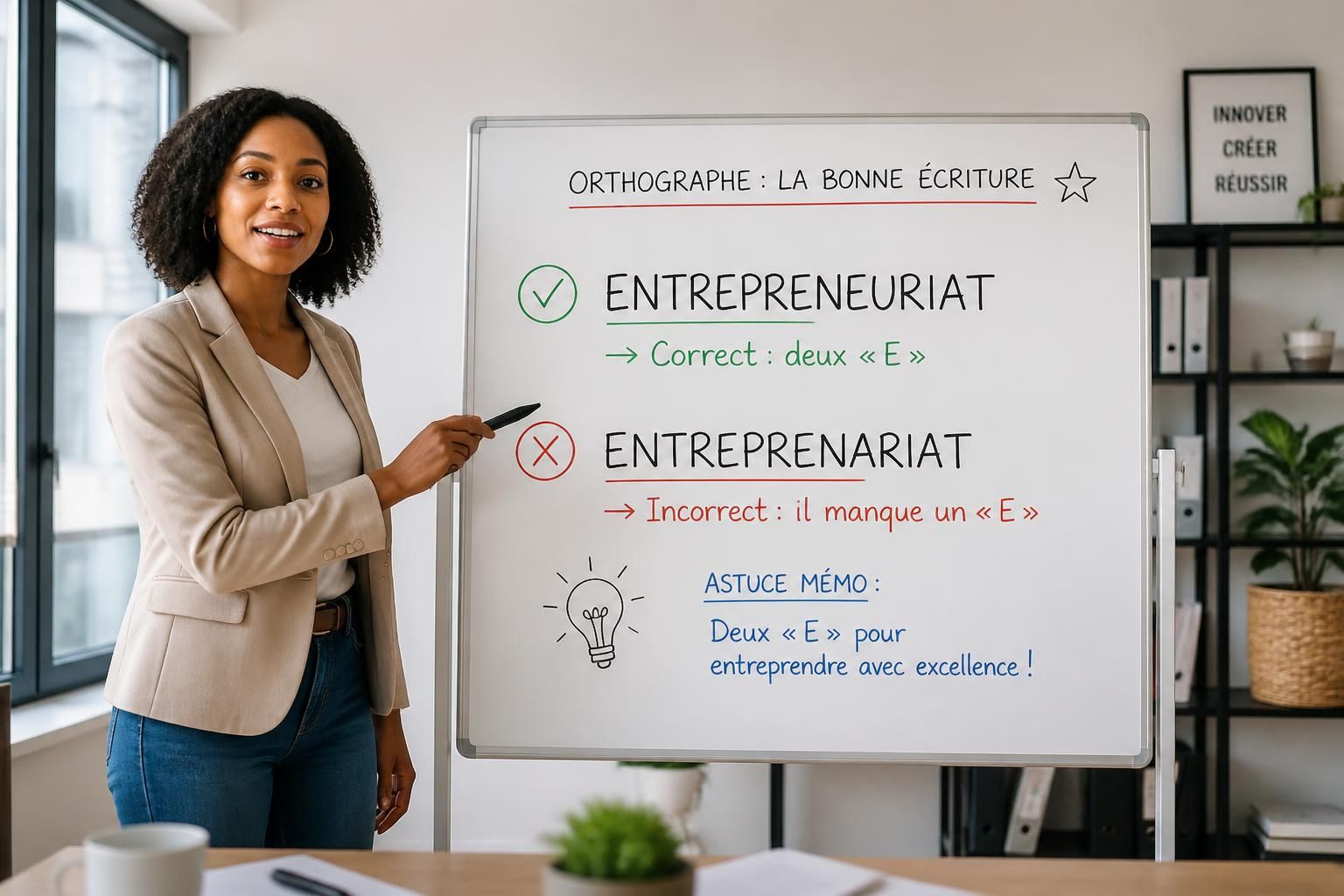 découvrez la différence entre entrepreneuriat et entreprenariat, la bonne orthographe à utiliser, et des astuces simples pour vous en souvenir facilement.