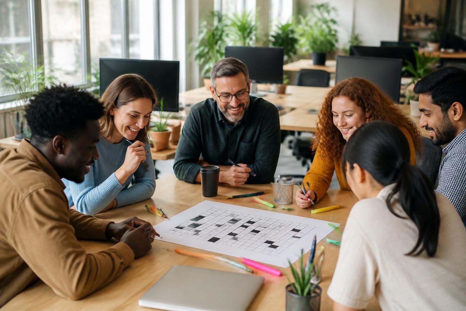 découvrez comment les mots croisés en entreprise stimulent la créativité et la productivité des salariés tout en renforçant la cohésion d'équipe.