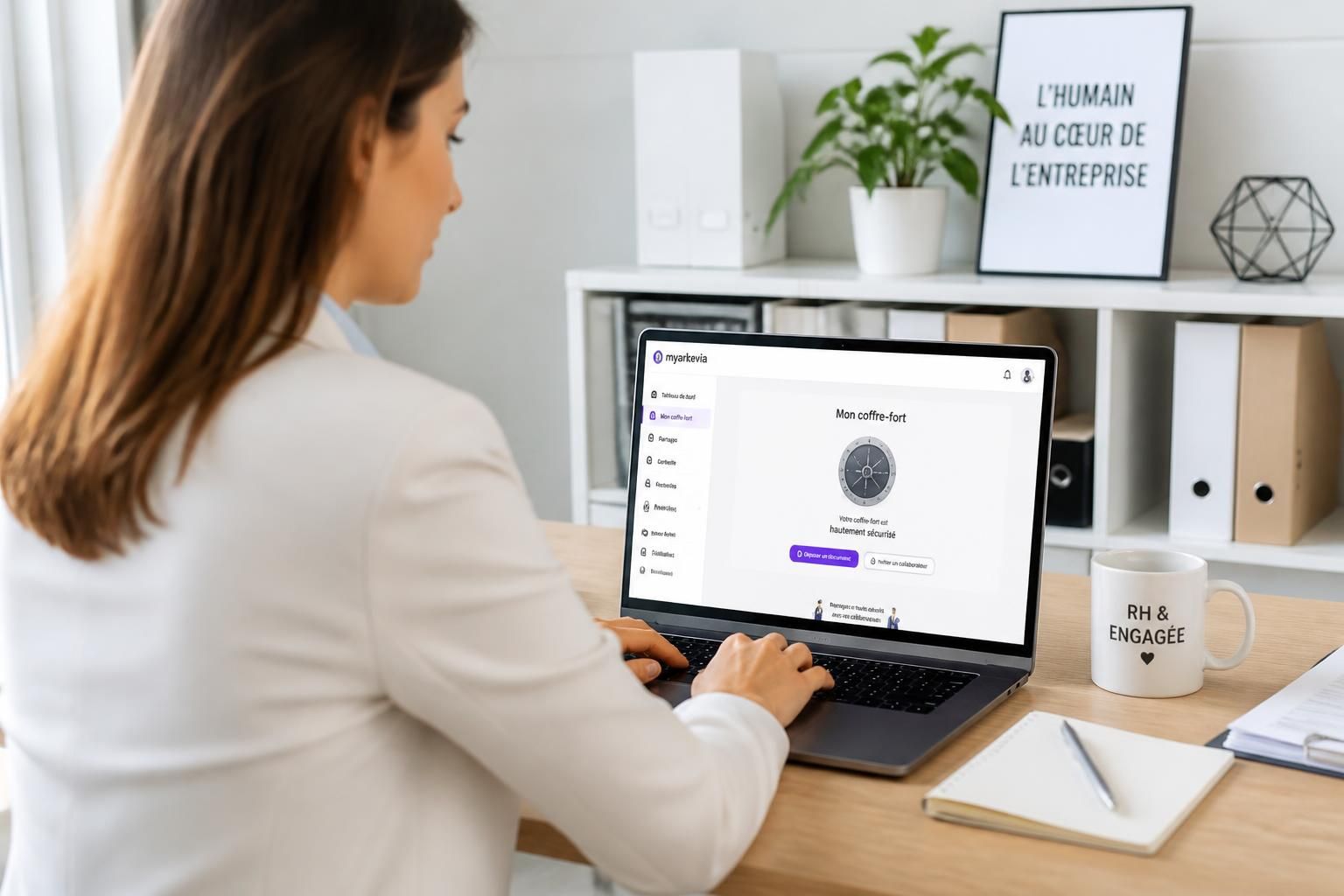 myarkevia vous offre un coffre-fort numérique ultra-sécurisé pour protéger efficacement tous vos documents importants en ligne.