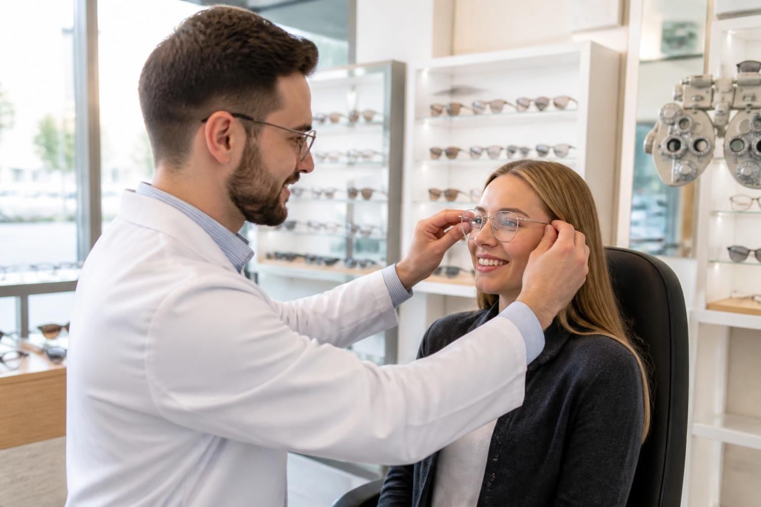 découvrez l'expertise et la passion de votre opticien, engagé à préserver et améliorer votre santé visuelle avec des solutions adaptées et des conseils personnalisés.
