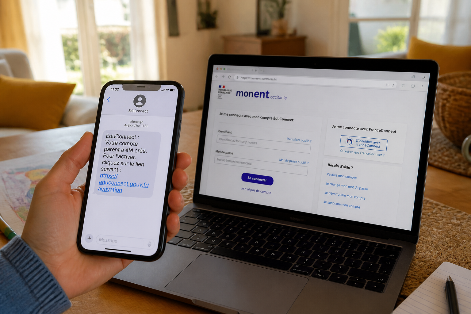 Mon ENT Occitanie : se connecter et utiliser tous les services