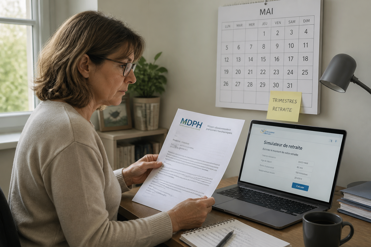 RQTH : comment ce statut change le calcul de vos trimestres retraite