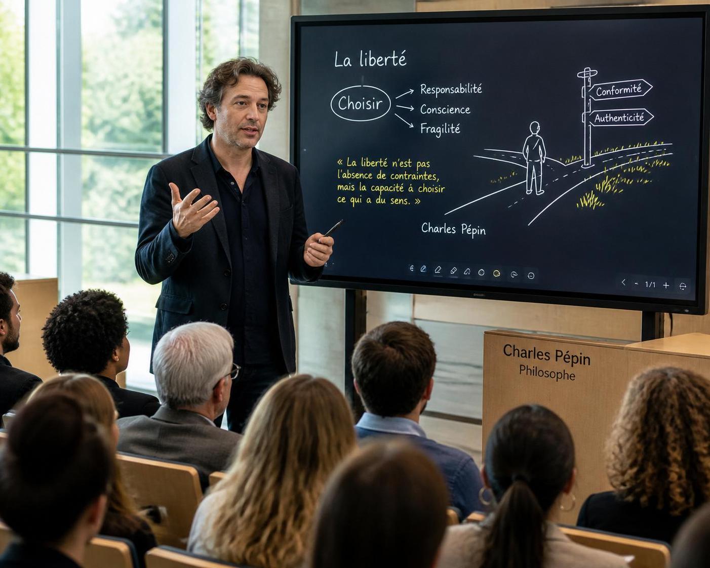découvrez les clés du succès des conférences philosophiques captivantes de charles pépin, qui allient sagesse, inspiration et accessibilité pour toucher un large public.
