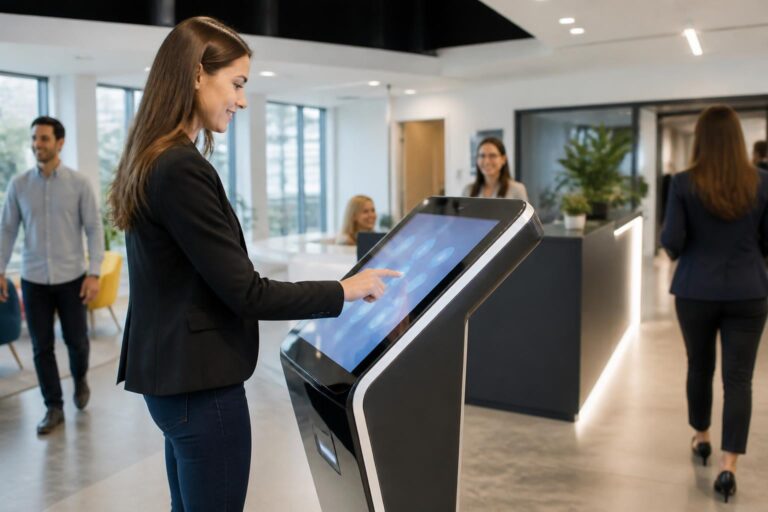 découvrez comment choisir la borne d’accueil idéale pour optimiser l'accueil de vos clients et dynamiser votre entreprise grâce à notre guide complet.