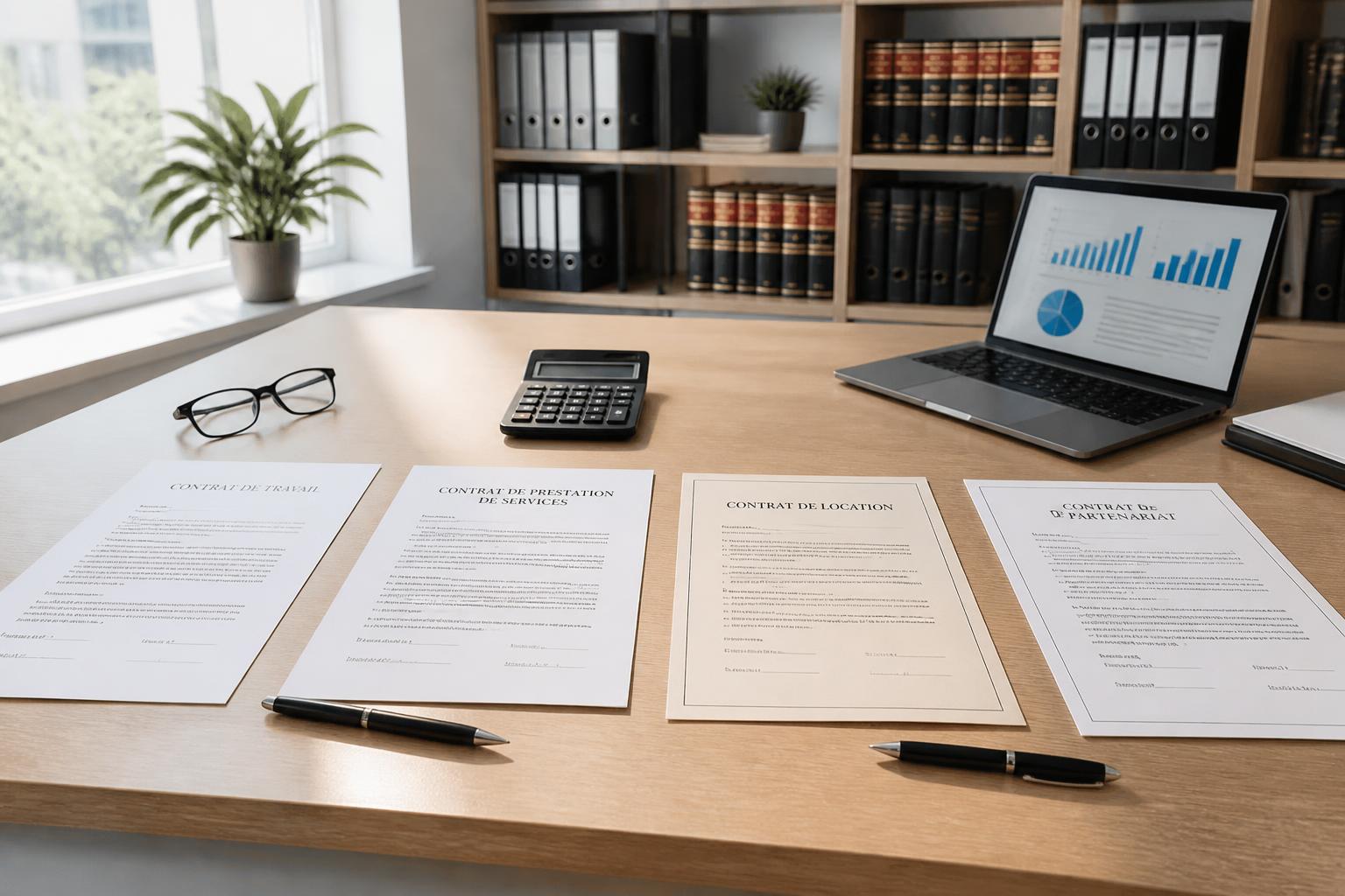 découvrez notre guide complet pour comprendre les 4 types essentiels de contrats et maîtriser leurs spécificités afin de sécuriser vos engagements juridiques.