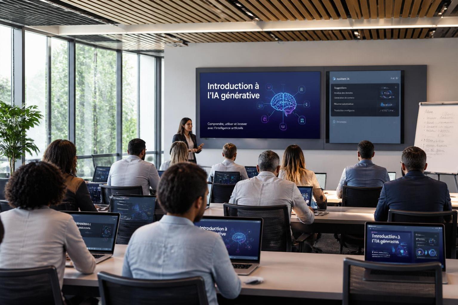 découvrez comment l'intelligence artificielle transforme la formation professionnelle continue en améliorant les méthodes d'apprentissage, en personnalisant les parcours et en optimisant les compétences tout au long de la carrière.