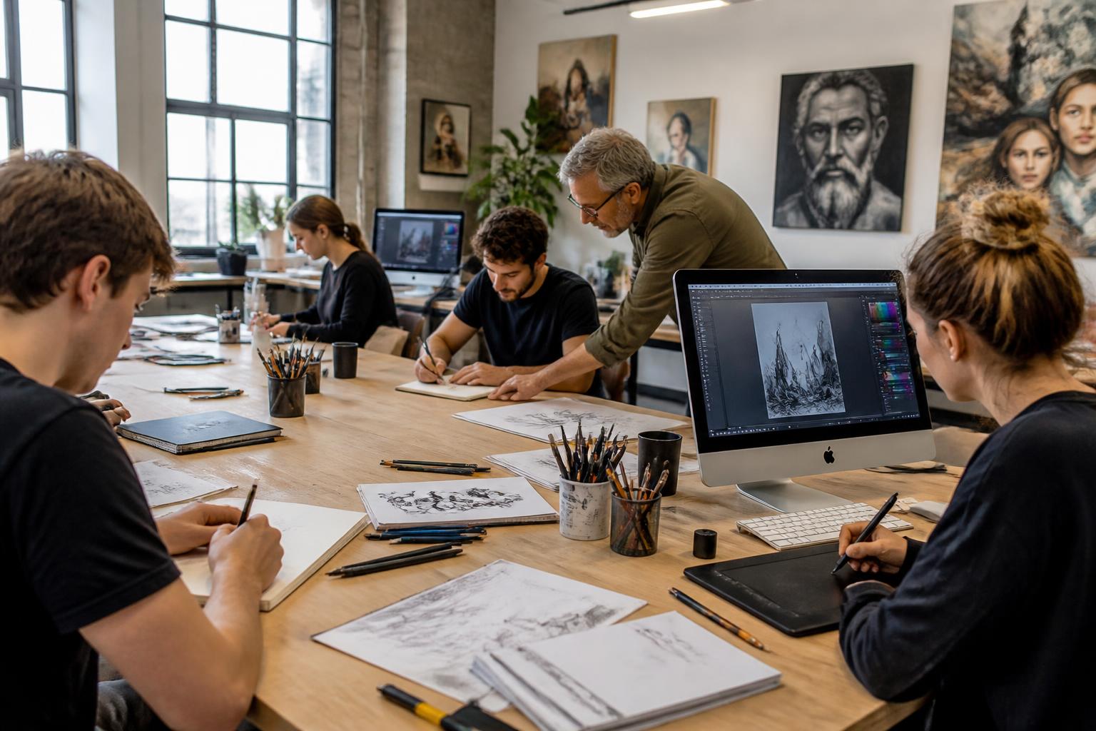 découvrez les formations en ligne incontournables pour devenir un dessinateur professionnel et maîtriser les techniques essentielles du dessin.