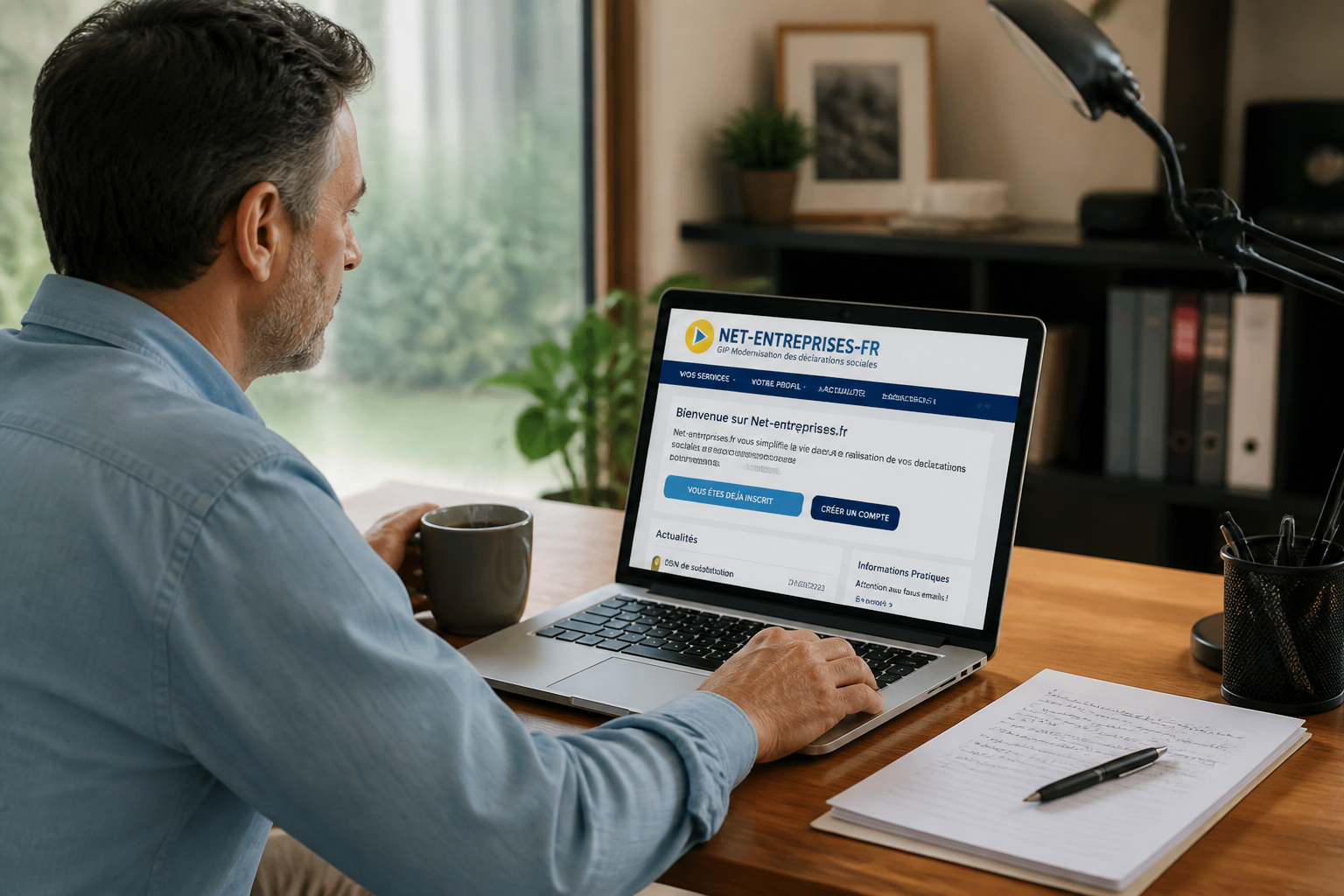 Net Entreprise : comment simplifier ses déclarations sociales en ligne