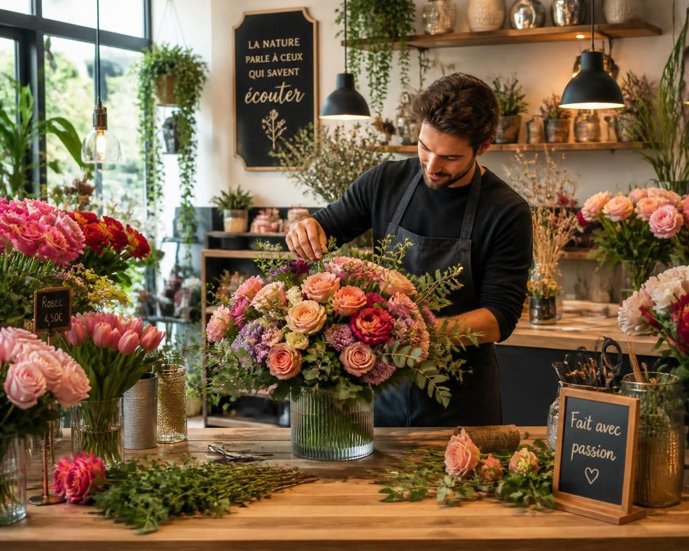 découvrez le métier passionnant de fleuriste et plongez dans un univers créatif où chaque bouquet raconte une histoire.