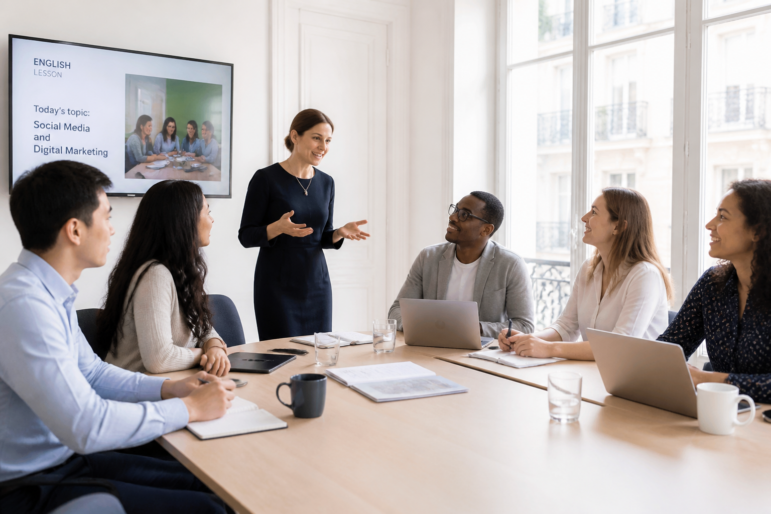 Les meilleures formations d'anglais pour entreprises à Paris
