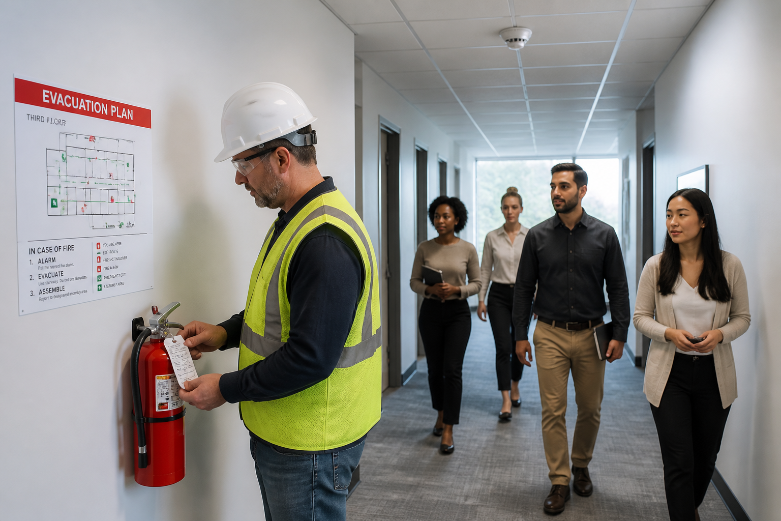 Sécurité incendie local professionnel : obligations selon votre effectif