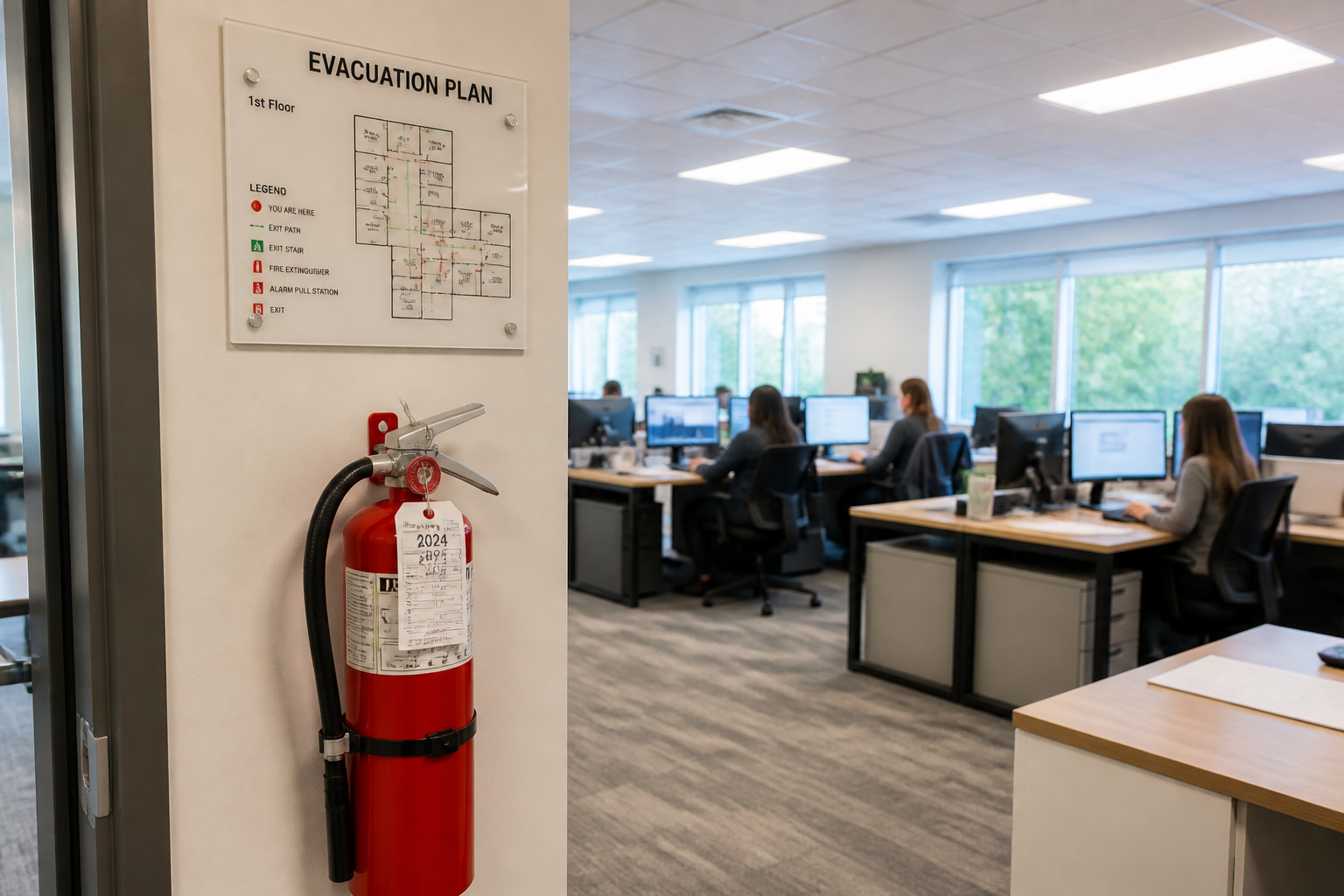 Sécurité incendie local professionnel : obligations selon votre effectif